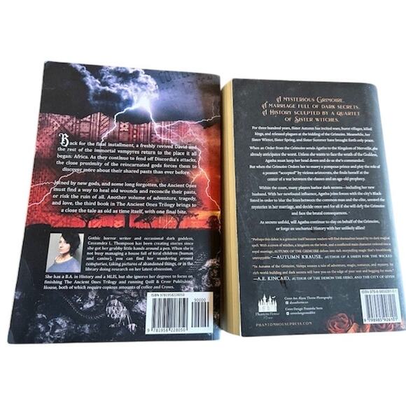 Bundle of 2 Dark Fantasy Novels Revelations & Autumn of the Grimoire - Picture 2 of 2